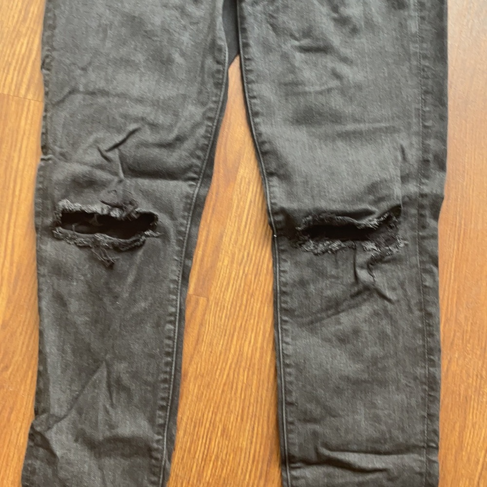 Barley worn high rise jeggings - Picture 3 of 5